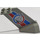 LEGO Aircraft Tail 4 x 7 x 4.3 with Shuttle, Blue and Red Stripe (Both Sides) Sticker (4867)