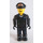 LEGO Samolot Pilot z Czarny Czapka Minifigurka