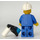 LEGO Airport Feuerwehrmann mit Luft Tanks Minifigur