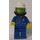 LEGO Airport Brandman med Luft Tankar Minifigur