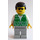 LEGO Airport Passager med Vest Minifigur