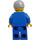 LEGO Airport Worker im Blau Uniform Minifigur