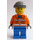 LEGO Airport Worker mit Beanie Minifigur