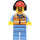LEGO Airport worker with construction jacket Minifigure