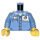 LEGO Airport worker with Octan Jacket Minifig Torso (973 / 76382)