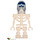 LEGO Akator Skeleton Minifigure