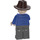 LEGO Alan Grant with Dark Brown Fedora Hat Minifigure