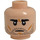 LEGO Albert Runcorn Minifigure Head (Recessed Solid Stud) (3626 / 100164)