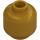 LEGO Albert with Pearl Gold Spacesuit Minifigure Head (Safety Stud) (3274 / 106483)