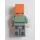 LEGO Alex mit Eben Silber Beine Minifigur