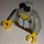 LEGO Alexis Sanister Torso with Light Gray Arms and Yellow Hands (973 / 73403)