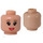 LEGO Alice Minifigure Head (Recessed Solid Stud) (3626 / 26161)