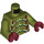 LEGO Alien Buggoid, Olive Green Torso (973 / 76382)