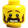 LEGO Alien Conquest Farmer Head (Recessed Solid Stud) (14429 / 96161)