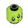 LEGO Alien Minifigure Head (Safety Stud) (3274 / 105888)