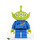 LEGO Alien med Dirt Stains og Gul Paint Stain Minifigur