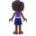 LEGO Aliya (Medium Lavender Jacket with White Trim) Minifigure