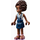LEGO Aliya with Dark Blue Outfit Minifigure