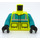 LEGO Ambulance Bestuurder Minifiguur Torso (973 / 76382)