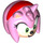 LEGO Amy Rose Head (104232)