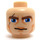 LEGO Anakin Skywalker Head with Scar and Blue Eyes (Safety Stud) (3626 / 62116)