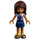 LEGO Andrea with Denim Look Vest and Blue Skirt Minifigure