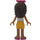 LEGO Andrea met Wit Top en Bow minifiguur