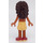 LEGO Andrea met Geel shorts minifiguur