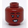 LEGO Angelina Johnson Minifiguur Hoofd (Verzonken solide nop) (3626 / 103488)