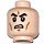 LEGO Angry Clone Hlava (Zapuštěný pevný cvoček) (3626 / 12817)