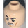 LEGO Angry Clone Head (Recessed Solid Stud) (3626 / 12817)