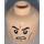 LEGO Angry Clone Head (Recessed Solid Stud) (3626 / 12817)