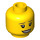 LEGO Animal Control Officer Minifigure Head (Recessed Solid Stud) (3626 / 24625)