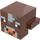 LEGO Animal Head with Minecraft Cow Face (20056 / 106294)