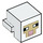 LEGO Tier Kopf mit Sheep Gesicht (20061 / 28254)