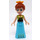 LEGO Anna - Medium azuurblauw Rok Minifiguur