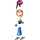 LEGO Anna with Blue Skirt and Ice Skates Minifigure
