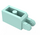 LEGO Aqua Hinge Brick 1 x 2 Locking with 2 Fingers (Vertical End) (30365 / 54671)