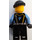 LEGO Aquazone Diver med Sort Strikket Kasket Minifigur