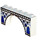 LEGO Arch 1 x 6 x 2 with Indian Pattern Thick Top and Reinforced Underside (3307 / 44975)