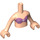 LEGO Ariel Friends Torso (35677 / 92456)