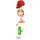 LEGO Ariel with Green Tail with Decoration and Flower Minifigure
