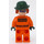 LEGO Arkham Riddler with Orange Jumpsuit Minifigure
