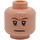 LEGO Arthur Weasley Minifigure Head (Recessed Solid Stud) (3626 / 67862)