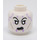 LEGO Asajj Ventress with White Torso Minifigure Head (Recessed Solid Stud) (3626 / 20589)