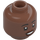 LEGO Asisat Oshoala Minifigure Head (Recessed Solid Stud) (3274 / 104646)