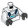 LEGO Astor City Scientist Minifig Torso (973 / 76382)