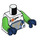 LEGO Astronaut - Bright Green Raum Suit Minifig Torso (973 / 76382)