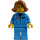 LEGO Astronaut in Blue Uniform - Female Minifigure