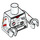 LEGO Astronaut Minifig Torso (973 / 88585)